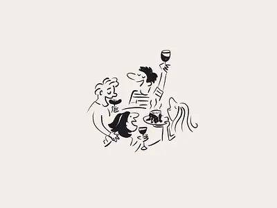 CoLab: Web Illustration branding cartoon comic digital illustration editorial foodie illustration retro simple simple illustration web illustration