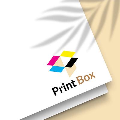 Print box logo branding logo