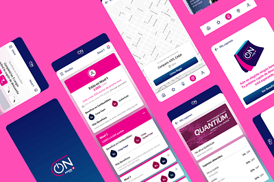 Discounts: Mobile Service App branding mobile ui