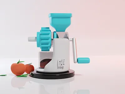 3D Juice Blender Model 3d model animation art blender design graphic design household interior product design