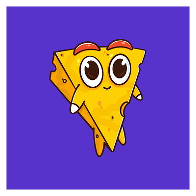 NFT Cheese Slice cheese crypto illustration nft slice