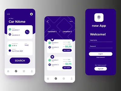 car app design graphic design illustration typography ui vector