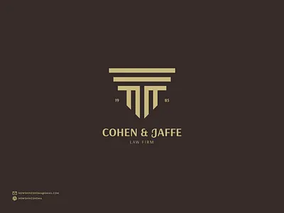 LAW FIRM attorney business company graphic design law logo logo design modern logo