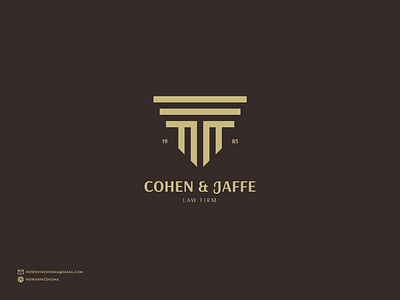 LAW FIRM attorney business company graphic design law logo logo design modern logo
