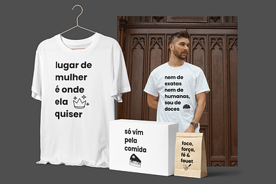 Bakery Merch mono branding design graphic design illustration typography vector