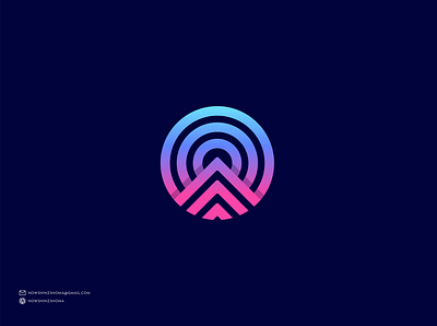 MOUNTAIN LOGO business company graphic design hill logo logo design modern logo mountain