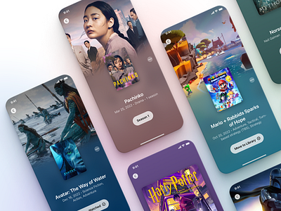 Sequel: Track TV shows, games & more app audiobooks books games ios iphone library mobile movies shows tracker tv shows ui video games