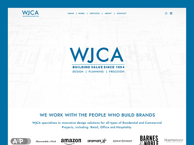 WJCA (V2) // Web Design architecture commercial construction firm residential web design