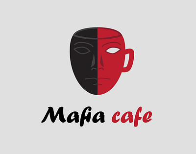 Cafe Logo (Mafia Logo) branding dailylogochallenge design graphic design illustration logo