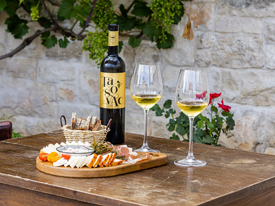 Tasovac Posip Sur Lie label branding croatia korcula label posip premium surlie wine winery