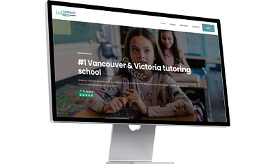 Gateway Tutoring Academy's website brandidentity branding logo logodesign