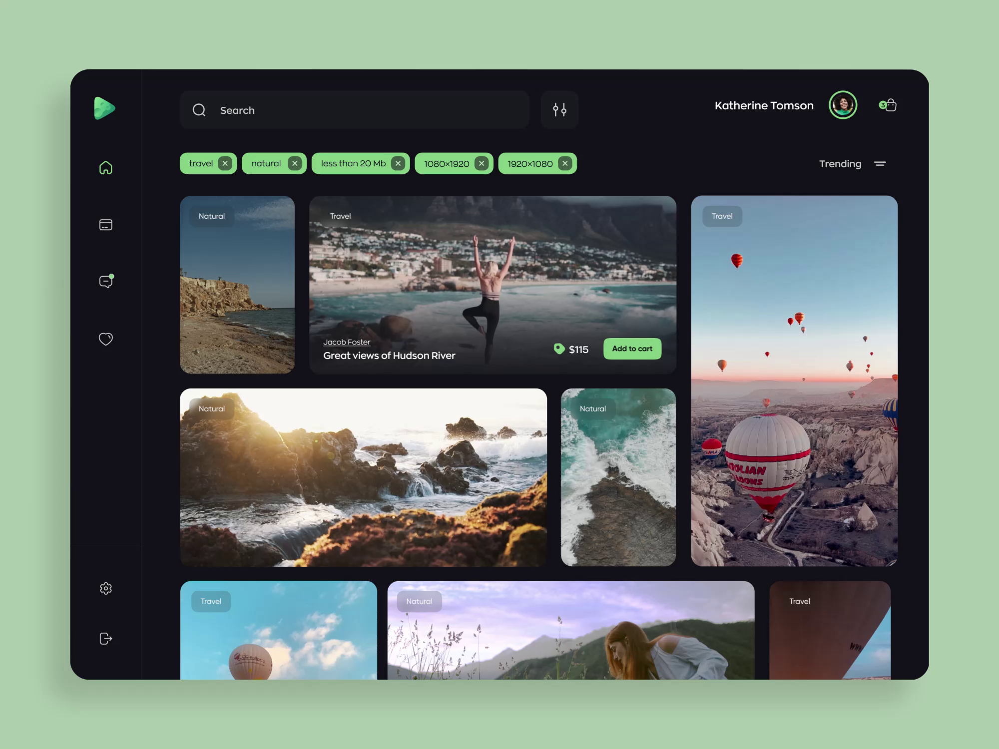 Marketplace by Alexander Kontsevoy for Ronas IT | UI/UX Team
