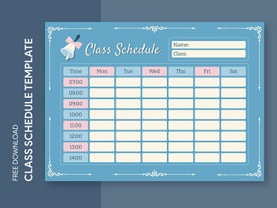 Class Schedule Free Google Docs Template academy class classroom college doc docs education free google docs templates free template free template google docs google google docs print schedule school template templates timetable university word