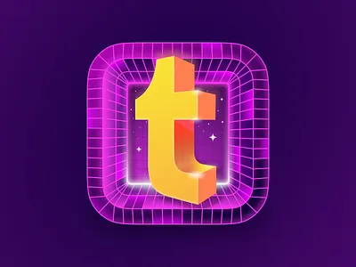 Synthwave Tumblr icon icon retrowave synthwave tumblr