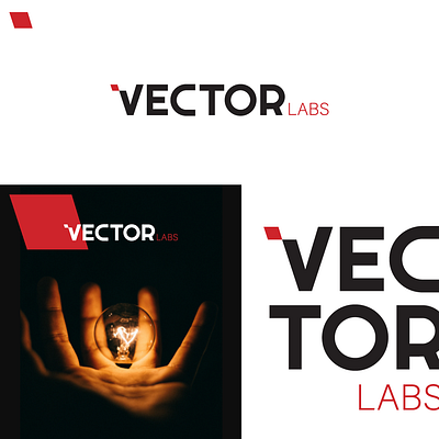 Logo Design Proposal for Vector Labs branding design graphic design letter logo mark monogram simple simple logo
