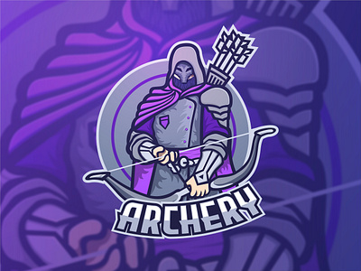 Archery gaming mascot logo archery costume esportlogo esports gamer gaming logo logogaming mascot mascotlogo sportlogo streamer