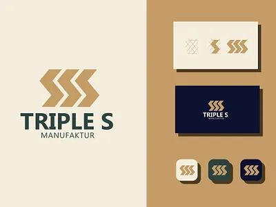 TRIPLE S 3d branding busniess logo comapny logo creative logo custom logo design graphic design illustration logo minimalist logo s logo vintage logo