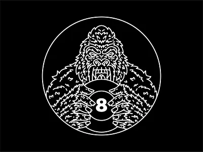 8 APE Badge Logo adventure ape apparel badge badgedesign branding geometri geometric graphic design illustrator line lineart logo monoline patch pindesign poster sticker tee wild