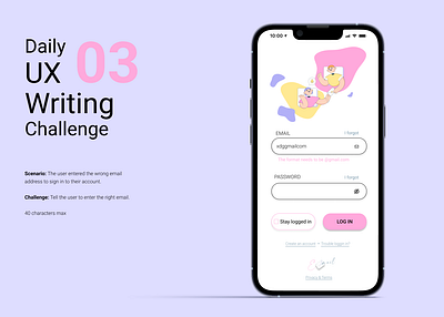 #DailyUxWriting #03 03 dailyuxwriting dailyuxwritingchallenge uxwriting