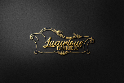 Luxury Furniture Logo Design branding business card design graphic design illustration logo logo design ui ux vector