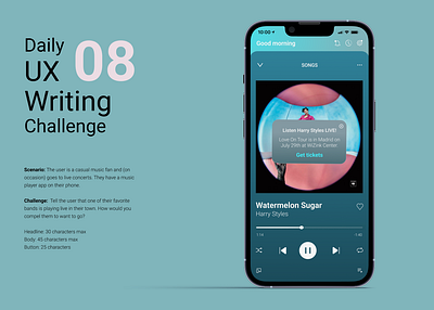 #DailyUxWriting #08 08 dailyuxwriting dailyuxwritingchallenge uxwriting