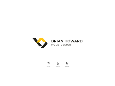 BH Logo Concept architect bh branding custom design home house icon identity letter b letter h letters logo logo design logo for sale mark monogram real estate
