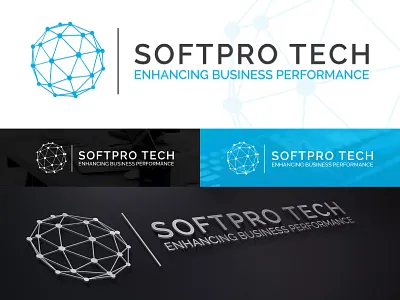 Softpro Tech branding design graphic design illustration pro logo soft tech logo vector