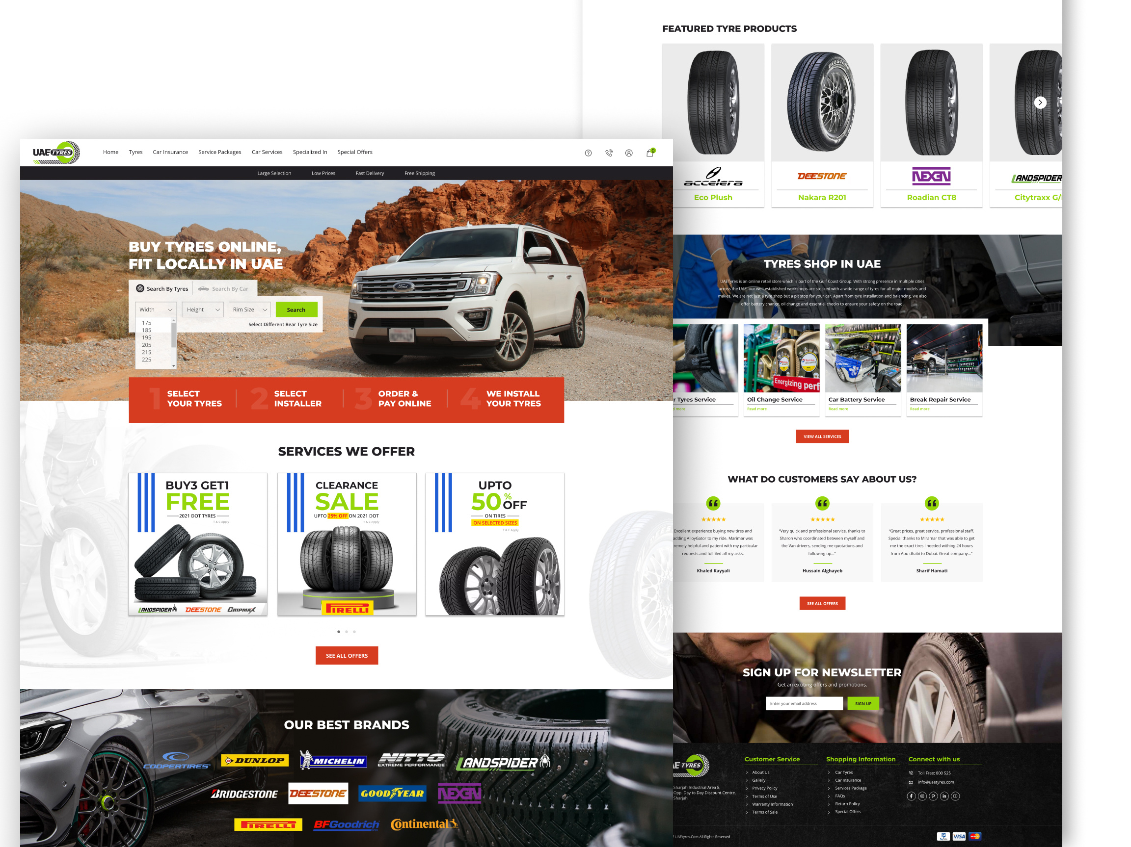 Example of Landing Page Design