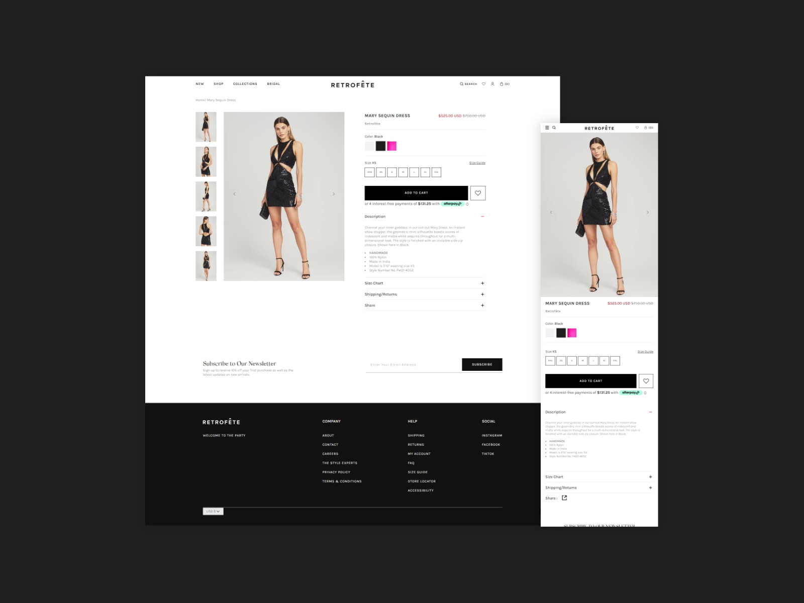 Product Page