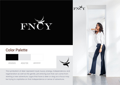 FNCY Fashion Brand Logo & Branding branding design elegant fashion branding graphic design logo logo design luxury modern