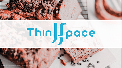 Think Space Logo - Personal Project adobe illustrator banana blue branding design dessert fb food graphic design illustation illustration lettermark logo logo design snack space think trademark vector vegan