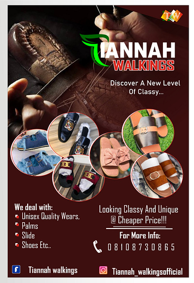 Tiannah Walkings Business ad branding design graphic design