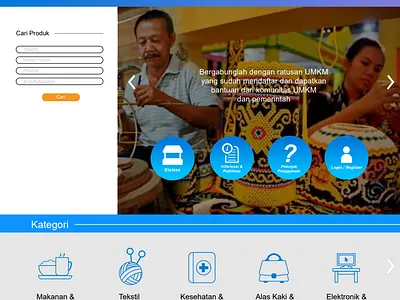 Redesign UI/UX for Government Website graphic design ui