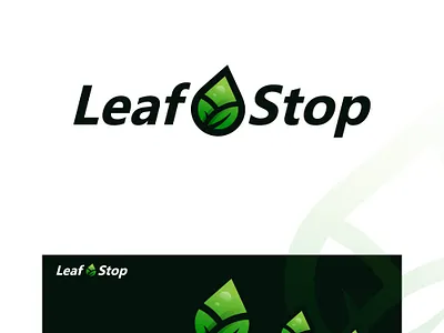 Leaf logo agency website branding design graphic design illustration leaf logo logo modern logo vector