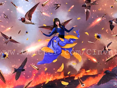 Remember Me 2d art design digital art digital painting fantasy hyper realistic illustration painting