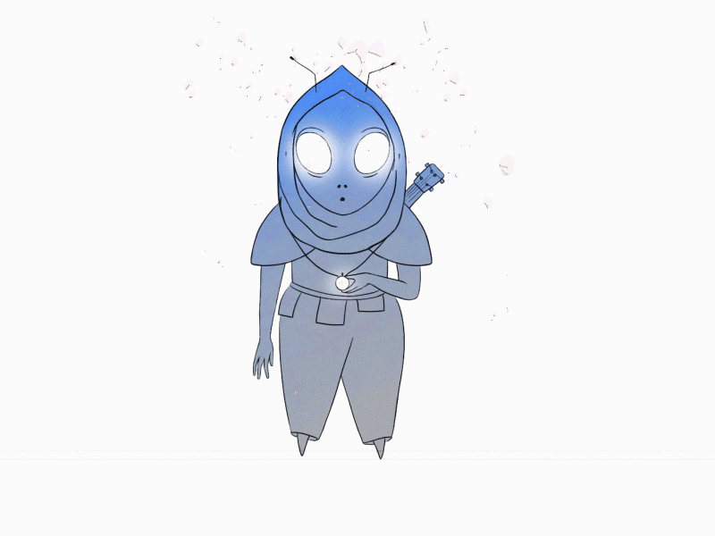 Character turnaround animation character illustration rotation turn