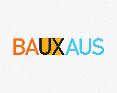 Bauxaus 2019 bauhaus 100 years graphic design logo poster ux