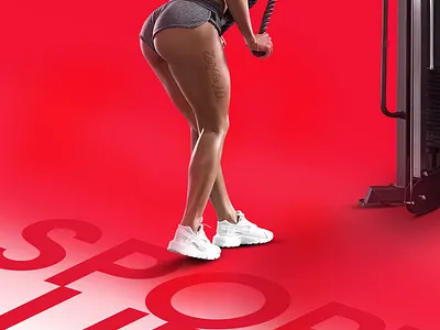 Sport Life. Key Visual branding design graphic design