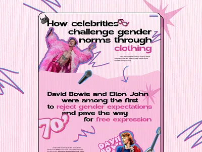 Case Study – Why fashion has no gender? branding design illustration landing page redesign typography ui uxui vector