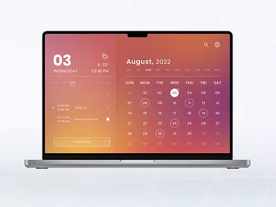 Daily UI Challenge 37 - Calendar app calendar concept dailyui design figma graphic design ui uidesign