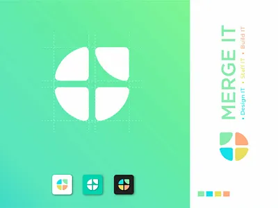Merget It Logo Design branding design graphic design logo vector
