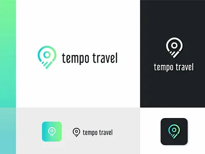 Tempo Travel Logo Design branding design graphic design logo vector