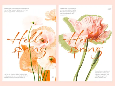 Development of a greeting card for International Women’s Day banner card cards creative design digital digital illustration flower flowers happywomensday illustraion illustration illustration art illustrations illustrator internationalwomensday light minimalism typography womensday