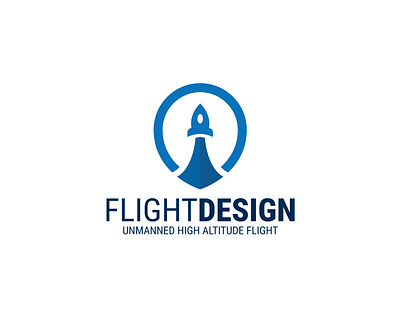 Jet Launch Logo Design flight