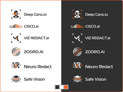Logo Concepts 3d ai art artificial intelligence branding design figma graphic design illustration logo logo concept mockup photoshop tech typography ui ux vector