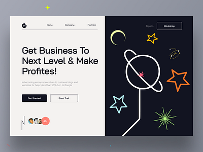 Br Business Agency Web agency business design design digital agency exploration homepage landing page uiux web design web page web site website website design