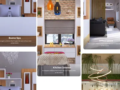 Architects Projects page ui ux
