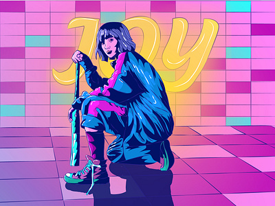 Bandit Girl Illustration art bandit creative creative design design digital art digital drawing drawing fmale girl illustration style vector woman