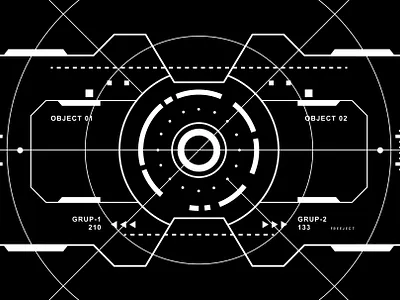 Free DEMO HUD Futuristic Interface Design design display hud illustration interface