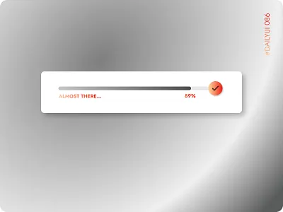 #DailyUI 086 - Progress Bar 100daysofui branding dailyui dailyui 086 dailyui 86 design designchallenge dribbblechallenge progress progress bar ui uichallenge upload ux